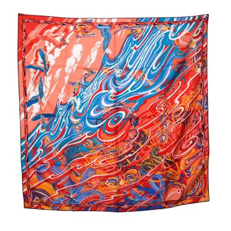 The Circle Of Life – Hermès De La Mer Au Ciel Scarves